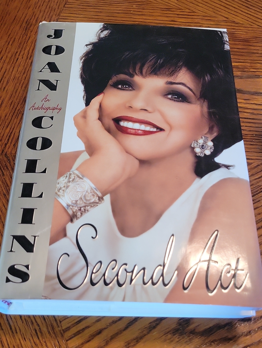 Second Act Hardcover Memoir - JOAN COLLINS \ dustcover